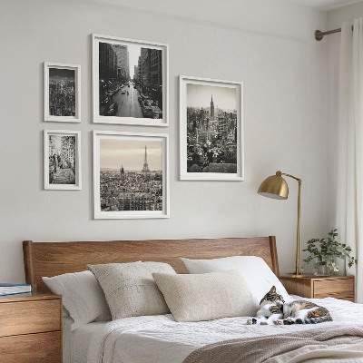 Pared galería de arte Panoramas urbanos de capitales europeas