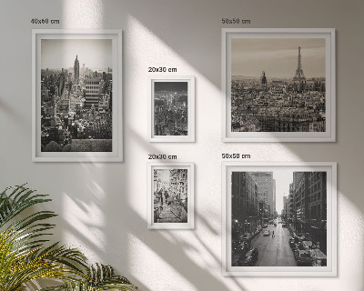 Pared galería de arte Panoramas urbanos de capitales europeas