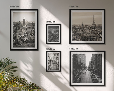 Pared galería de arte Panoramas urbanos de capitales europeas