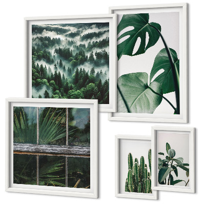 Pared galería de arte Plantas inspiradoras de los trópicos
