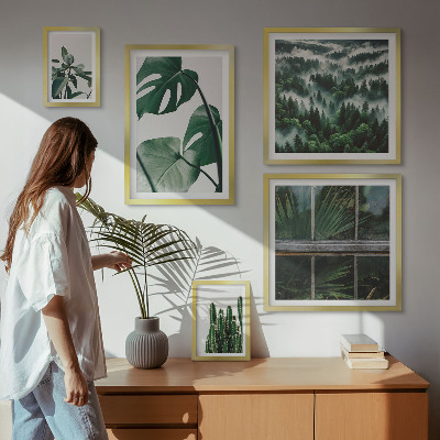 Pared galería de arte Plantas inspiradoras de los trópicos