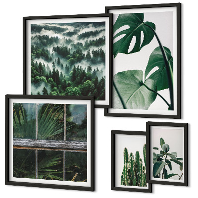Pared galería de arte Plantas inspiradoras de los trópicos