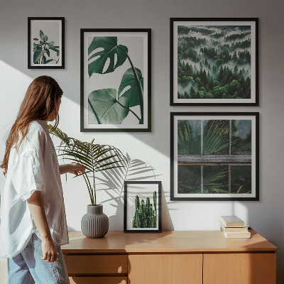Pared galería de arte Plantas inspiradoras de los trópicos
