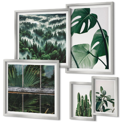 Pared galería de arte Plantas inspiradoras de los trópicos