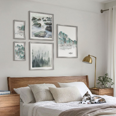 Pared galería de arte Paisajes tranquilos con agua