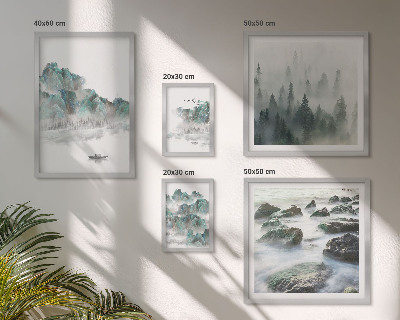 Pared galería de arte Paisajes tranquilos con agua