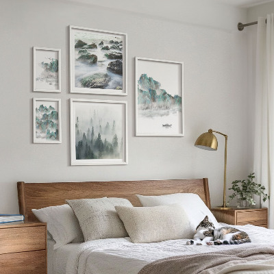 Pared galería de arte Paisajes tranquilos con agua