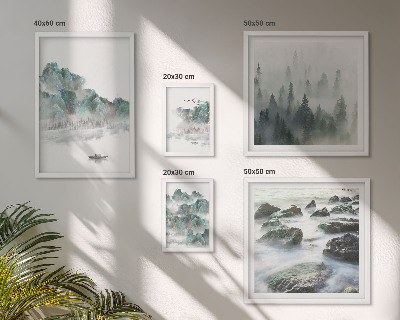 Pared galería de arte Paisajes tranquilos con agua