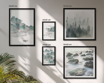 Pared galería de arte Paisajes tranquilos con agua