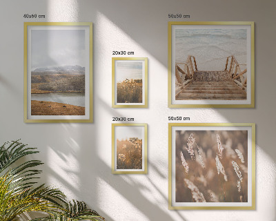 Pared galería de arte Paisajes naturales del campo del lago