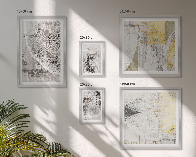Conjunto de cuadros decorativos Patrones neutros abstractos