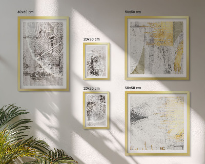 Conjunto de cuadros decorativos Patrones neutros abstractos
