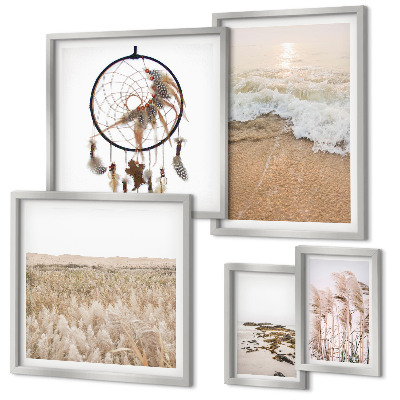 Pared galería de arte Paisajes de playa naturales