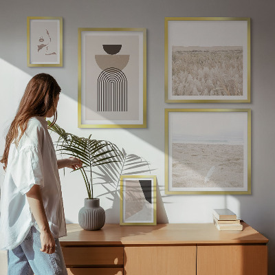 Pared galería de arte Paisajes abstractos con estilo