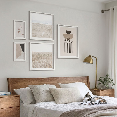 Pared galería de arte Paisajes abstractos con estilo