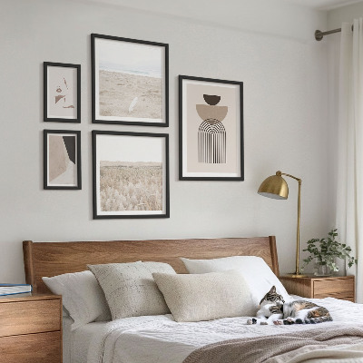 Pared galería de arte Paisajes abstractos con estilo