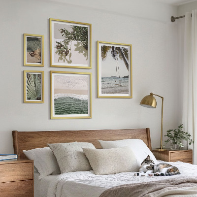Pared galería de arte Playas tropicales en armonía con la naturaleza