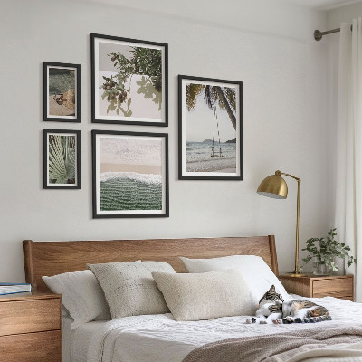 Pared galería de arte Playas tropicales en armonía con la naturaleza