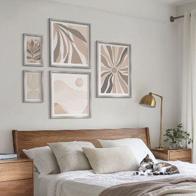 Pared galería de arte Composiciones de naturaleza con estilo