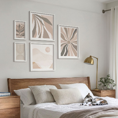 Pared galería de arte Composiciones de naturaleza con estilo
