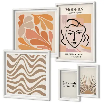 Cuadro para pared de galería de arte de estilo abstracto moderno