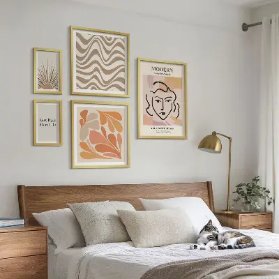 Cuadro para pared de galería de arte de estilo abstracto moderno