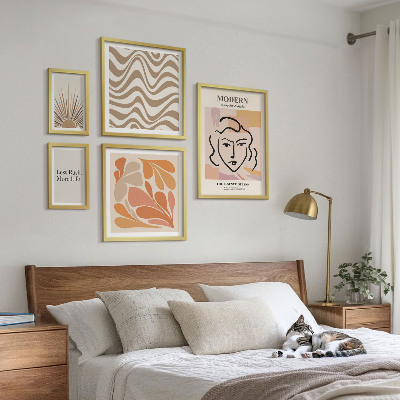 Pared galería de arte Estilo abstracto moderno