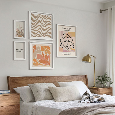 Pared galería de arte Estilo abstracto moderno