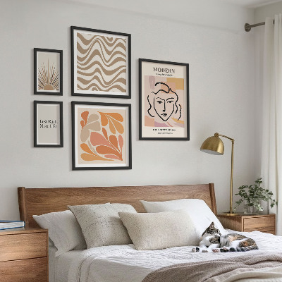 Pared galería de arte Estilo abstracto moderno