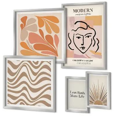 Cuadro para pared de galería de arte de estilo abstracto moderno