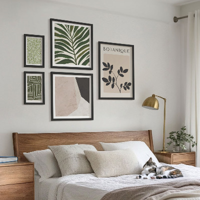 Conjunto de cuadros decorativos Inspiraciones modernas para plantas