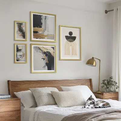 Galería de arte para pared composiciones abstractas modernas
