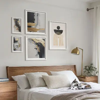 Galería de arte para pared composiciones abstractas modernas