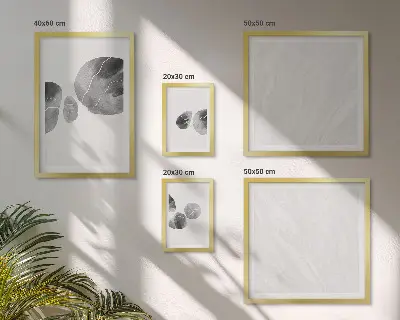 Conjunto de cuadros decorativos pintura abstracta con salpicaduras de colores