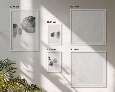 Conjunto de cuadros decorativos pintura abstracta con salpicaduras de colores