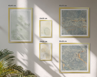 Pared galería de arte Texturas de pintura de acuarela en tonos pastel