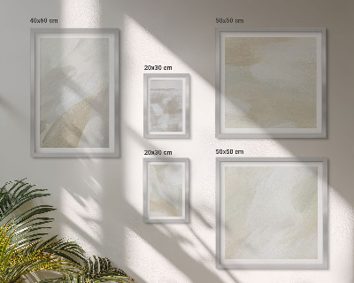 Conjunto de cuadros decorativos Pintura abstracta con pincel