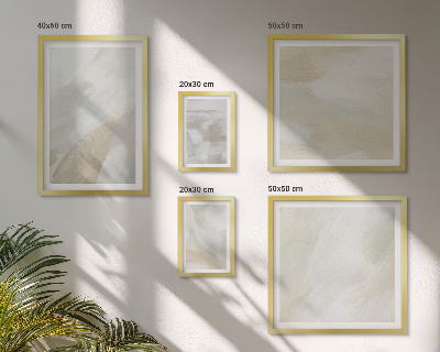 Conjunto de cuadros decorativos Pintura abstracta con pincel