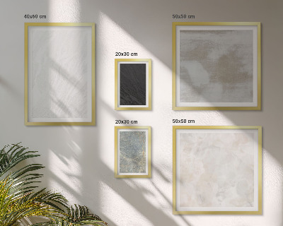 Set de 5 cuadros para salón Los colores de las elegantes estructuras de piedra