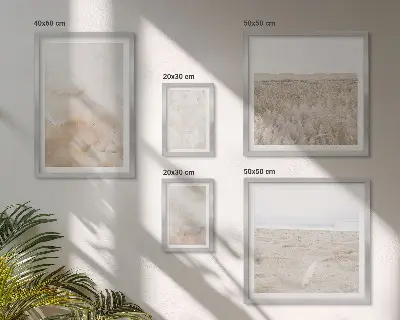 Conjunto de cuadros decorativos con texturas de moda en tonos pastel