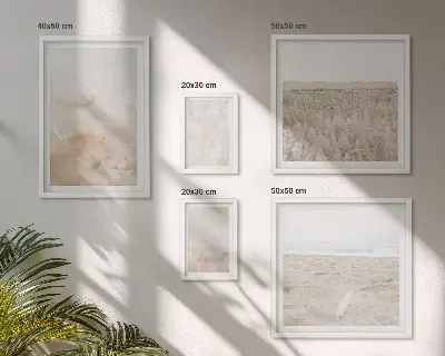 Conjunto de cuadros decorativos con texturas de moda en tonos pastel