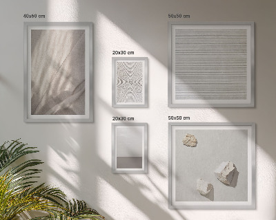 Conjunto de cuadros decorativos Delicadas texturas bohemias de la naturaleza