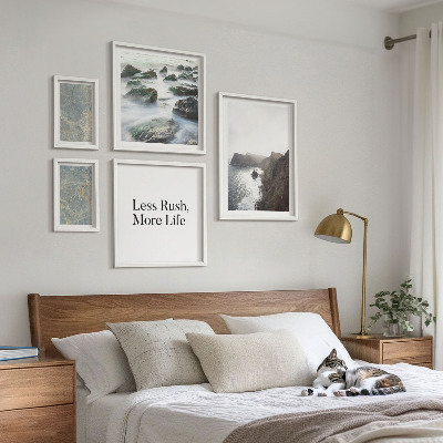 Pared galería de arte Melancolía de mármol verde