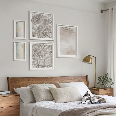 Conjunto de cuadros decorativos Delicadas pinturas de acuarela