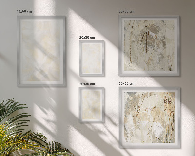 Pared galería de arte Diseño de pintura con textura brillante