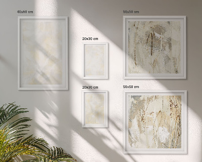Pared galería de arte Diseño de pintura con textura brillante