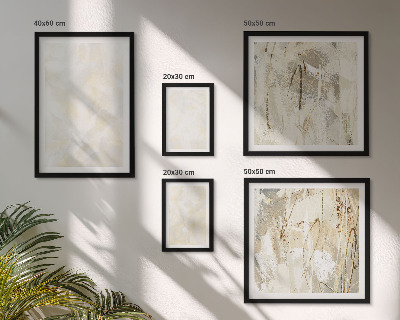 Pared galería de arte Diseño de pintura con textura brillante