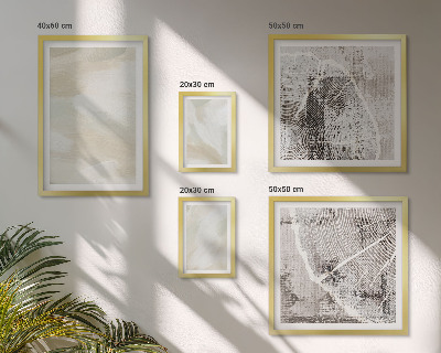 Set de 5 cuadros para salón Textura de pintura minimalista