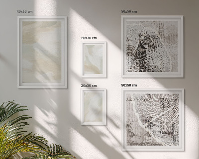 Set de 5 cuadros para salón Textura de pintura minimalista