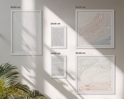 Conjunto de cuadros decorativos Patrones de cuerdas de estructuras brillantes